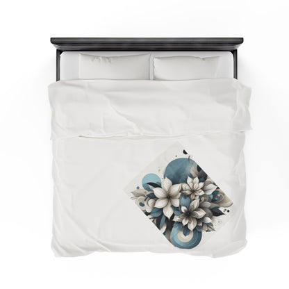 Velveteen Plush Blanket by Mia