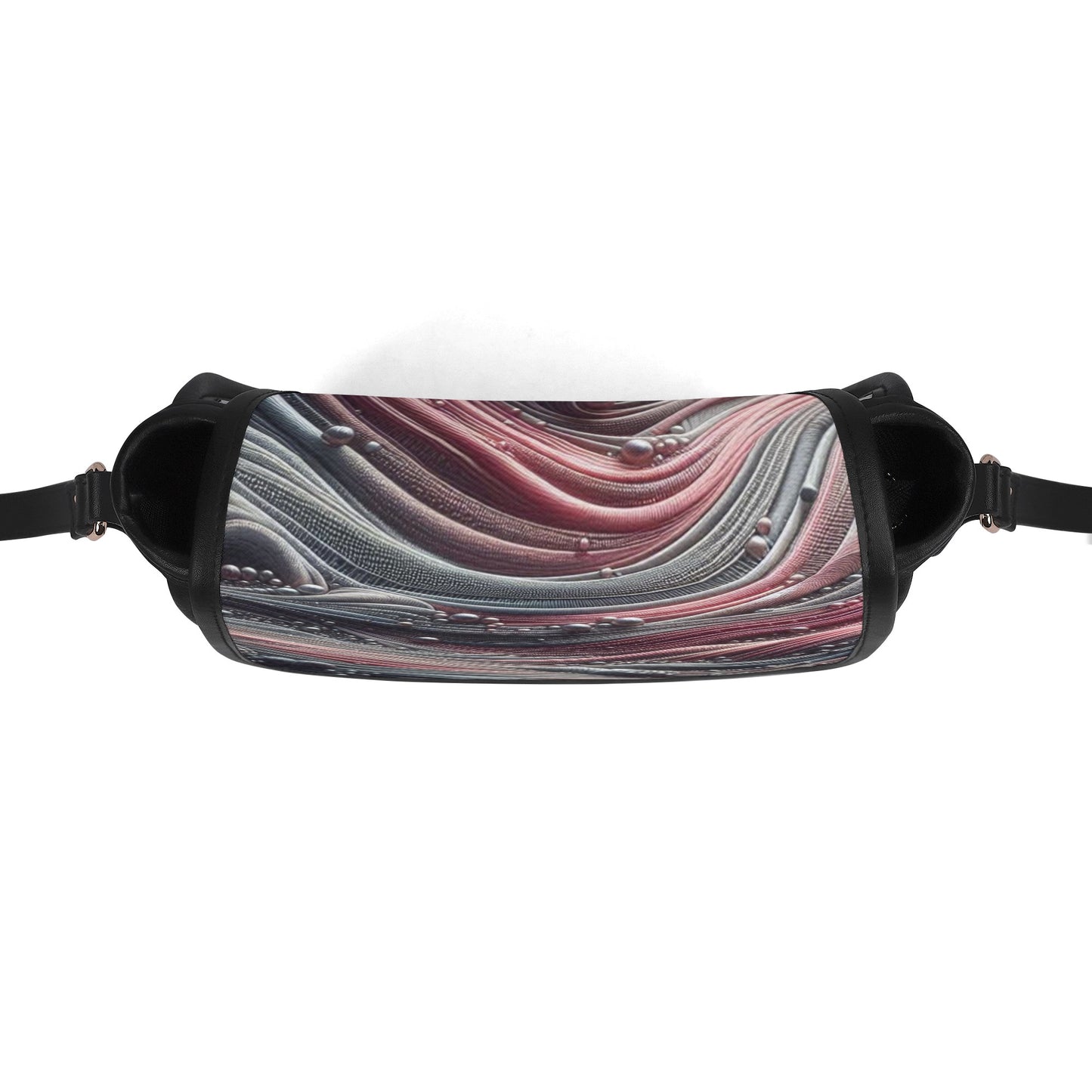New Version PU Leather Saddle Bag