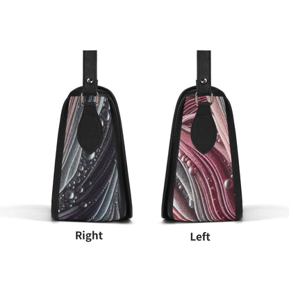 New Version PU Leather Saddle Bag