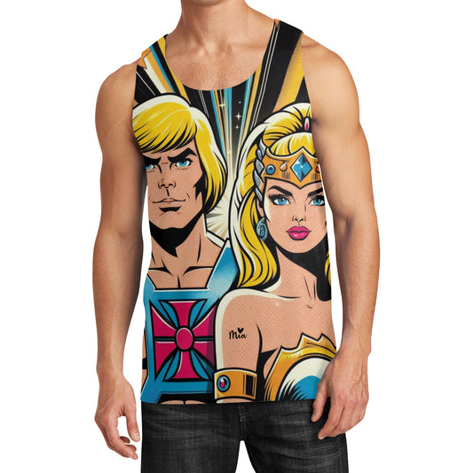 Mia Collection Mens Sleeveless Tank Top