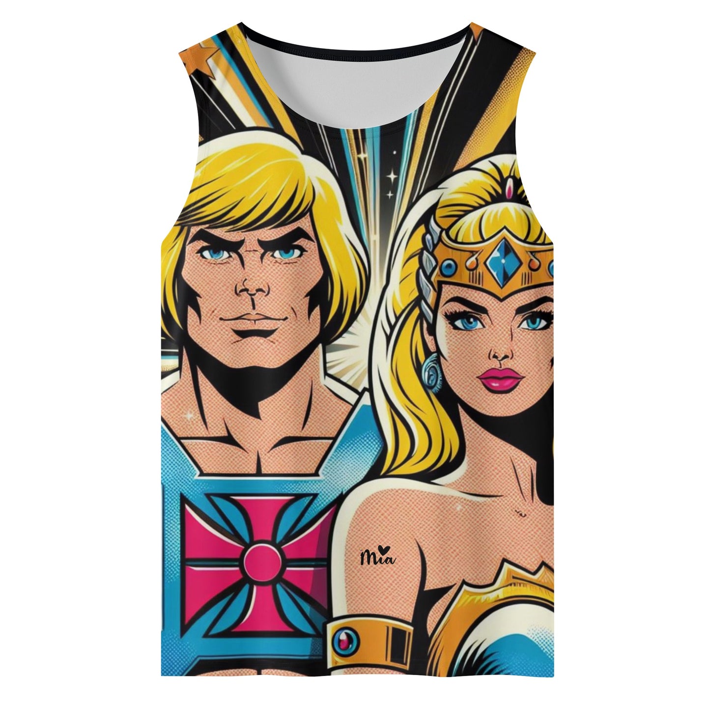 Mia Collection Mens Sleeveless Tank Top