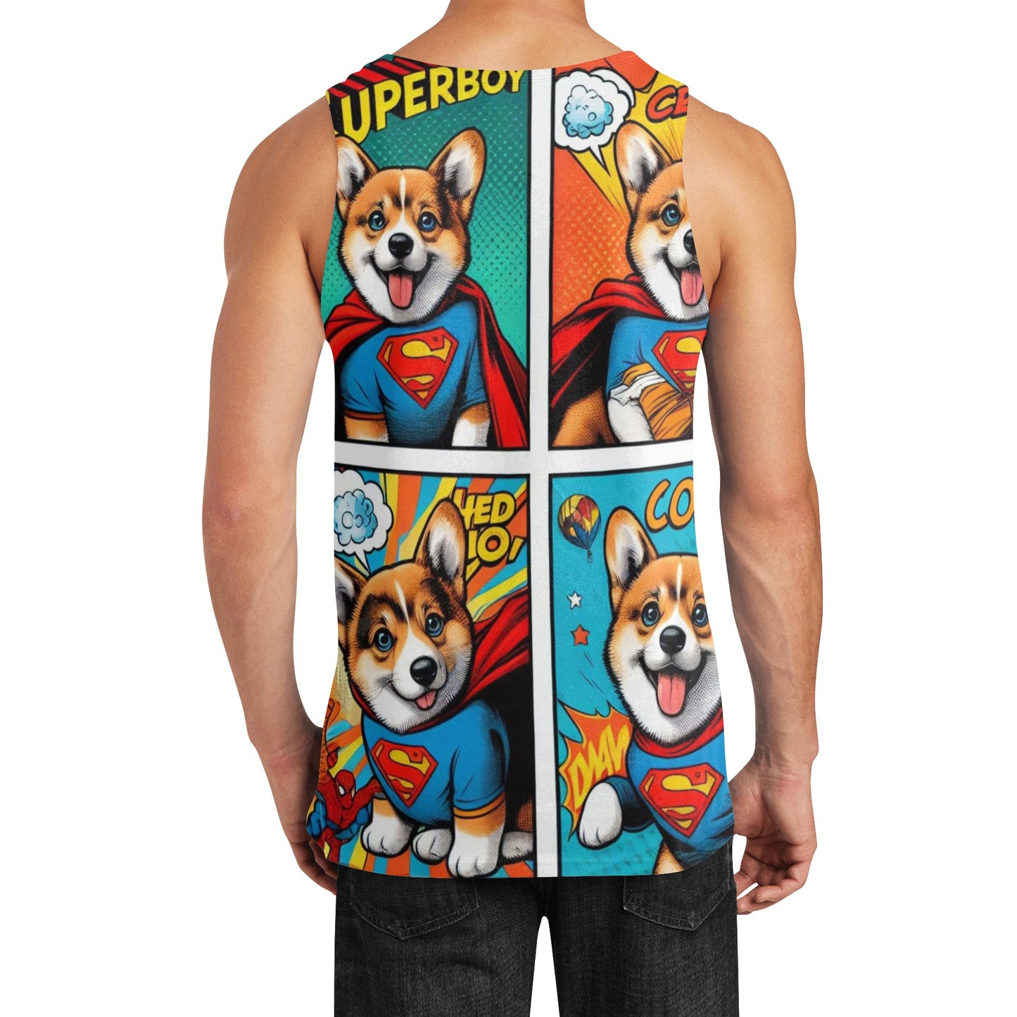 Mia Collections Mens Sleeveless Tank Top