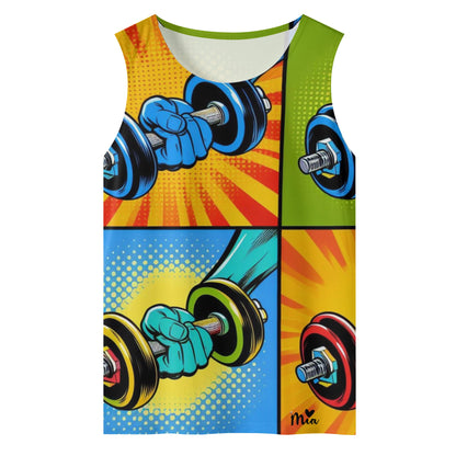 Mia Collections Mens Sleeveless Tank Top