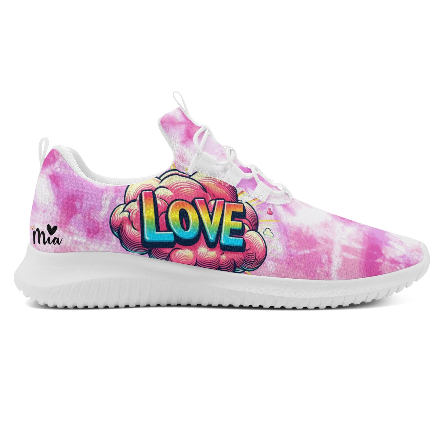 Mia Collections Womens New Lace Up Front Running Shoes