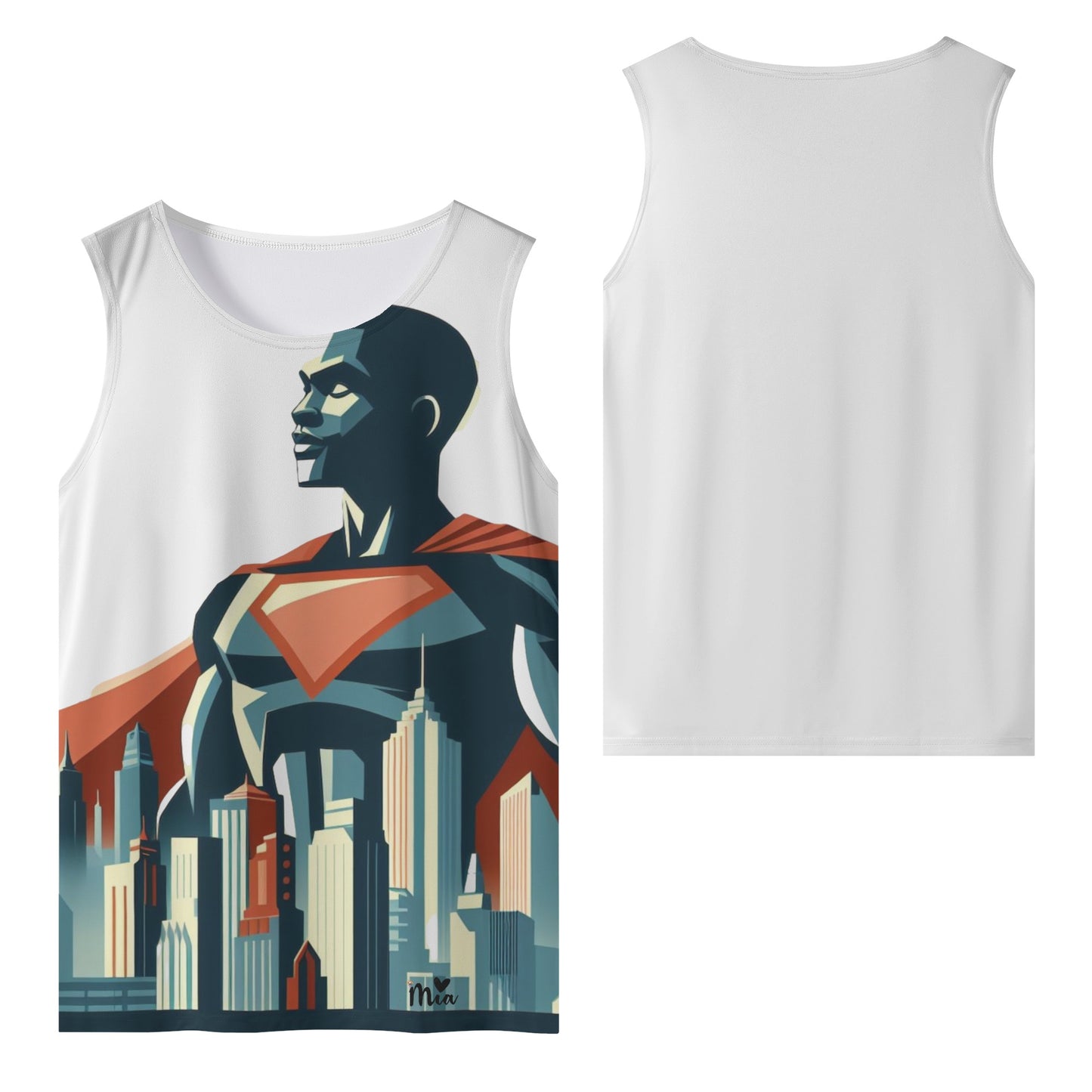 Mia Collection Mens Sleeveless Tank Top