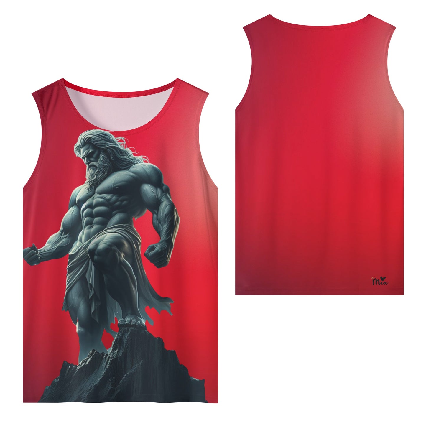 Mia Collection Mens Sleeveless Tank Top