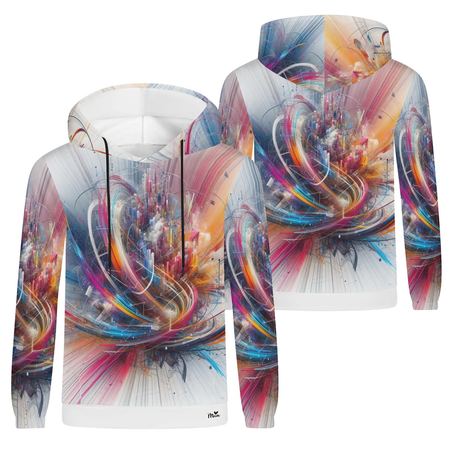 Mia Collection Mens Lightweight Hoodie