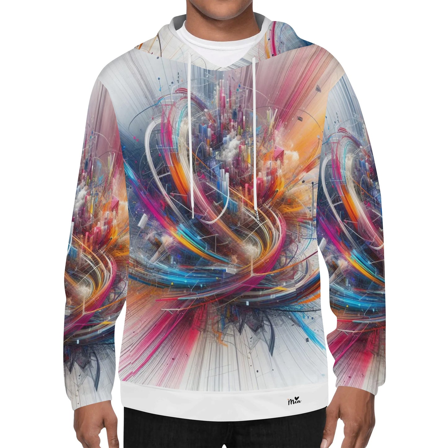 Mia Collection Mens Lightweight Hoodie