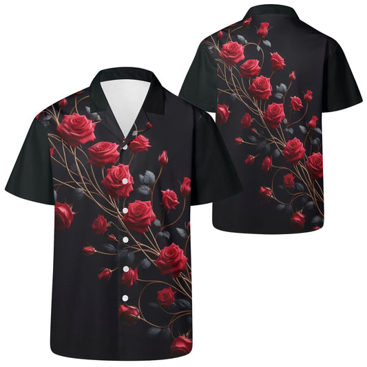Mia Collection Mens Casual Hawaiian Shirt