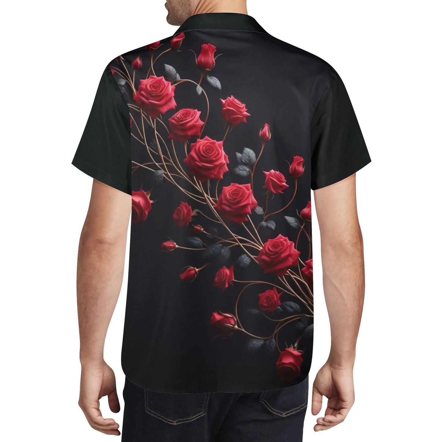 Mia Collection Mens Casual Hawaiian Shirt