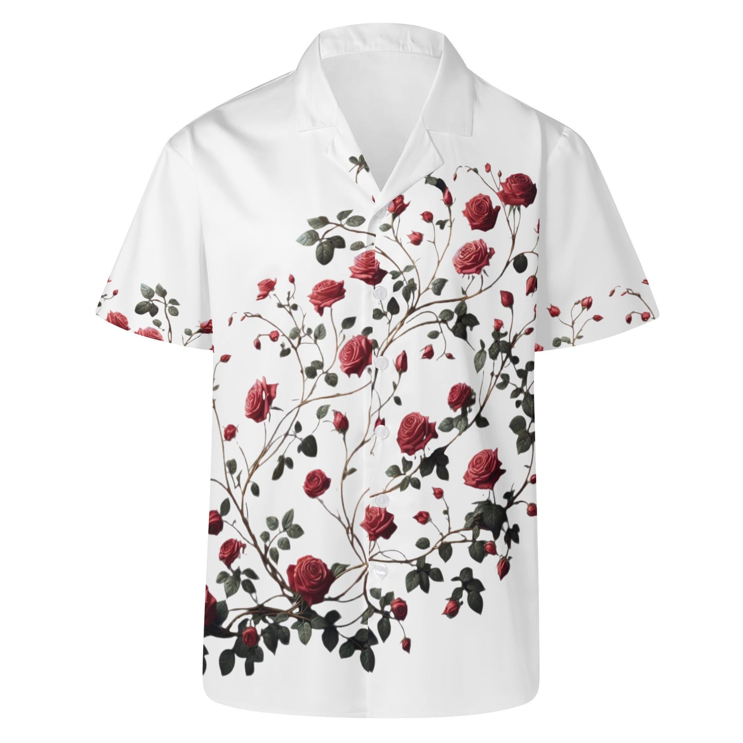 Mia Collection Mens Casual Hawaiian Shirt