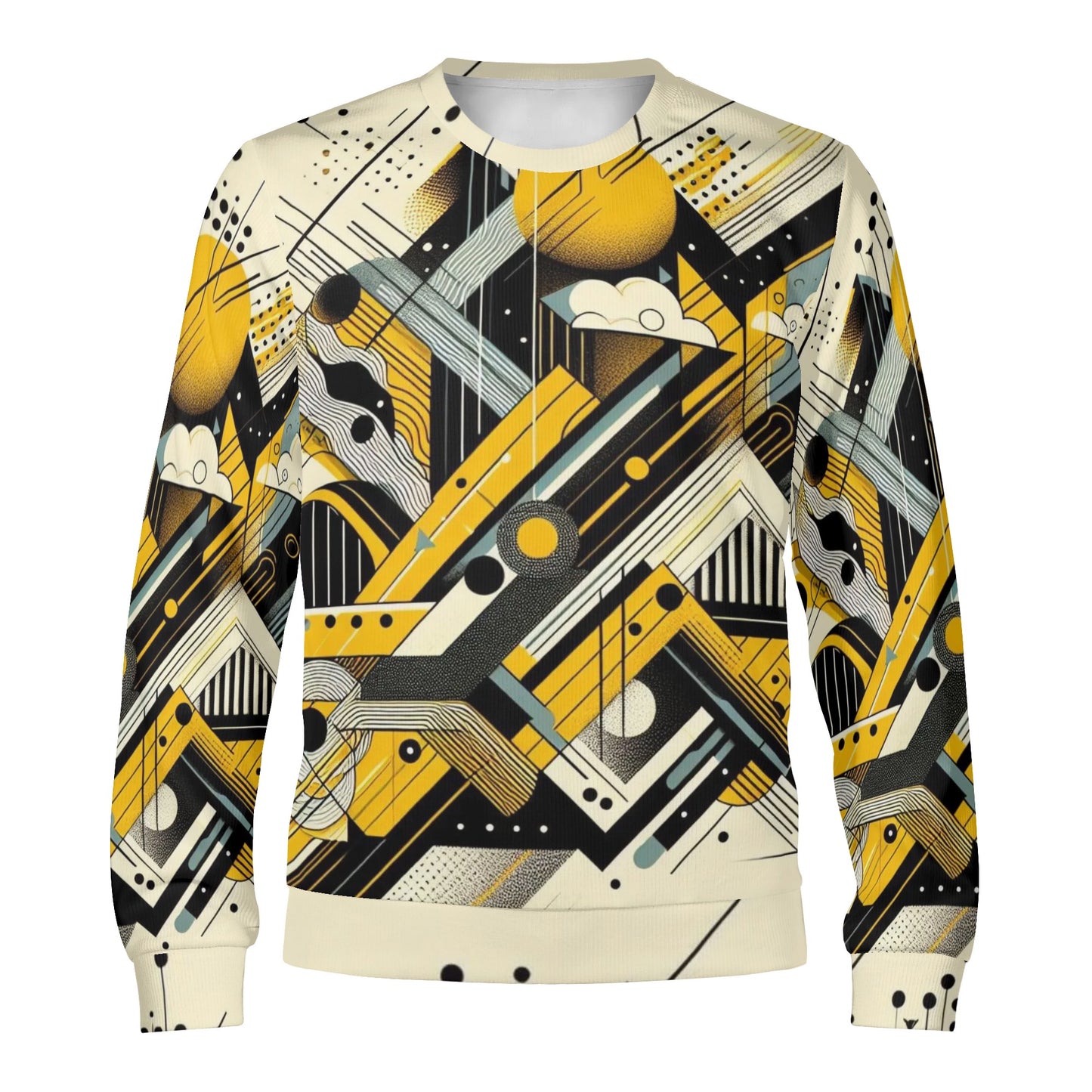 Mia Collection Mens Crewneck Pullover Sweatshirt