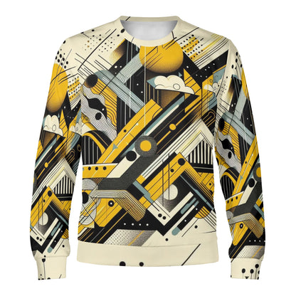 Mia Collection Mens Crewneck Pullover Sweatshirt