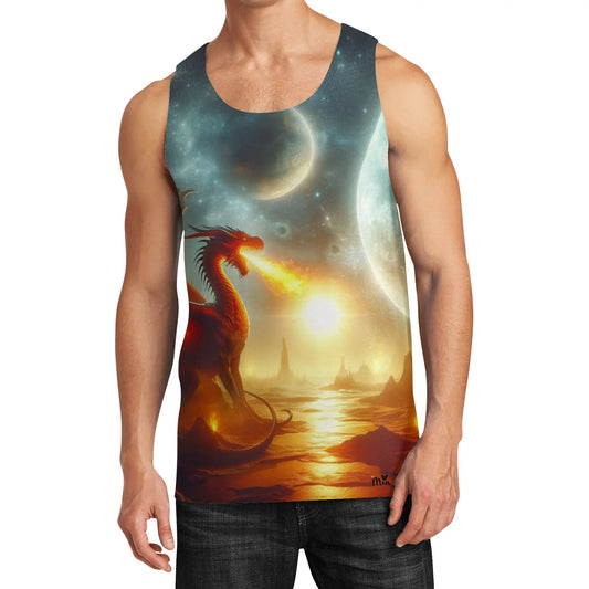 Mia Collection Mens Sleeveless Tank Top