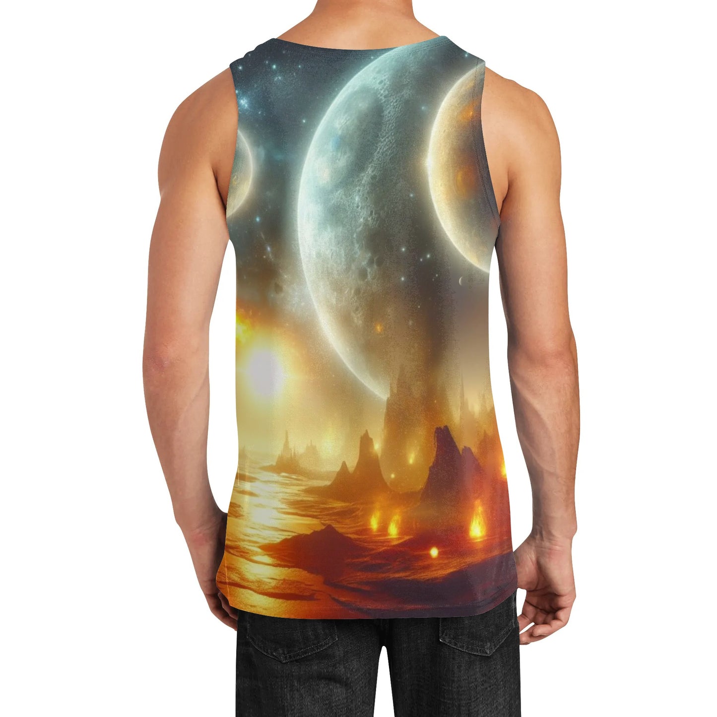 Mia Collection Mens Sleeveless Tank Top