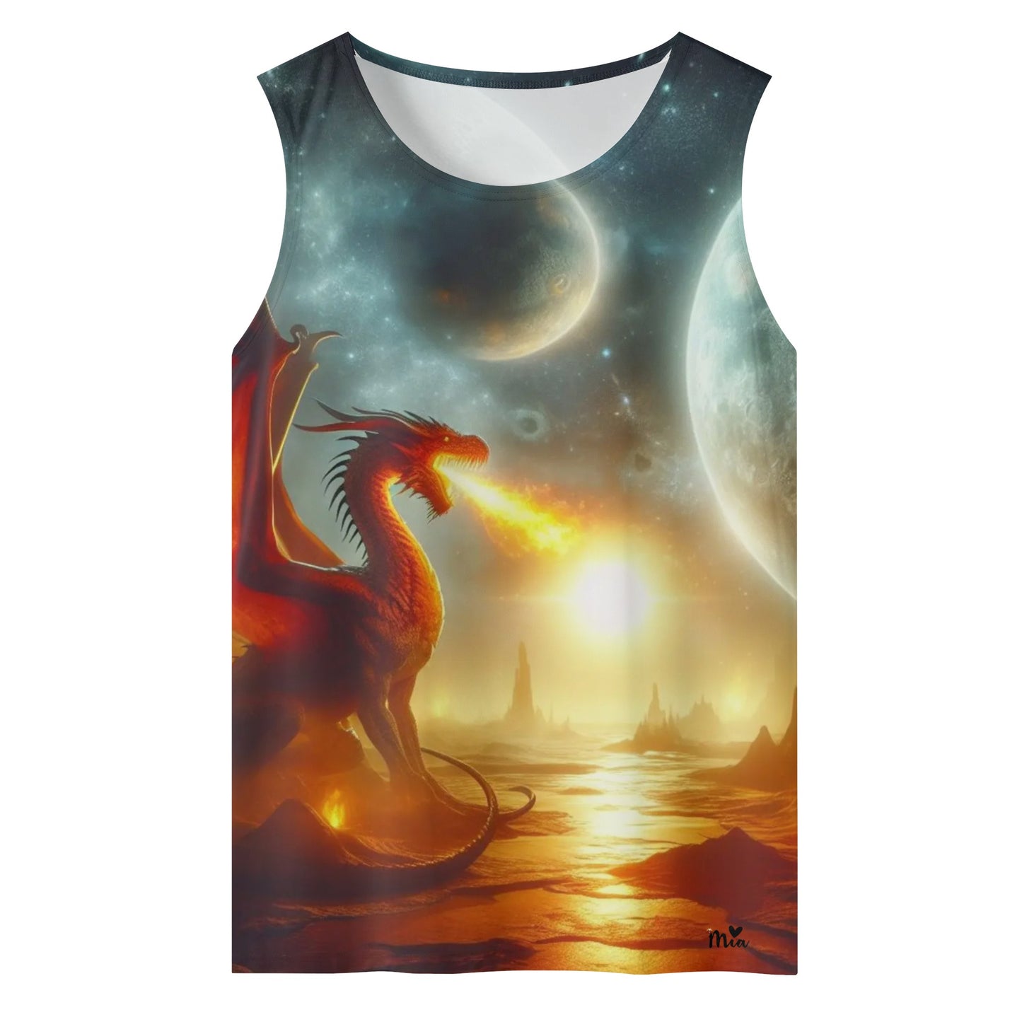 Mia Collection Mens Sleeveless Tank Top