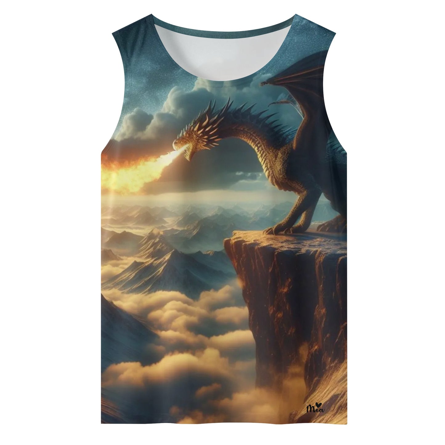 Mia Collection Mens Sleeveless Tank Top