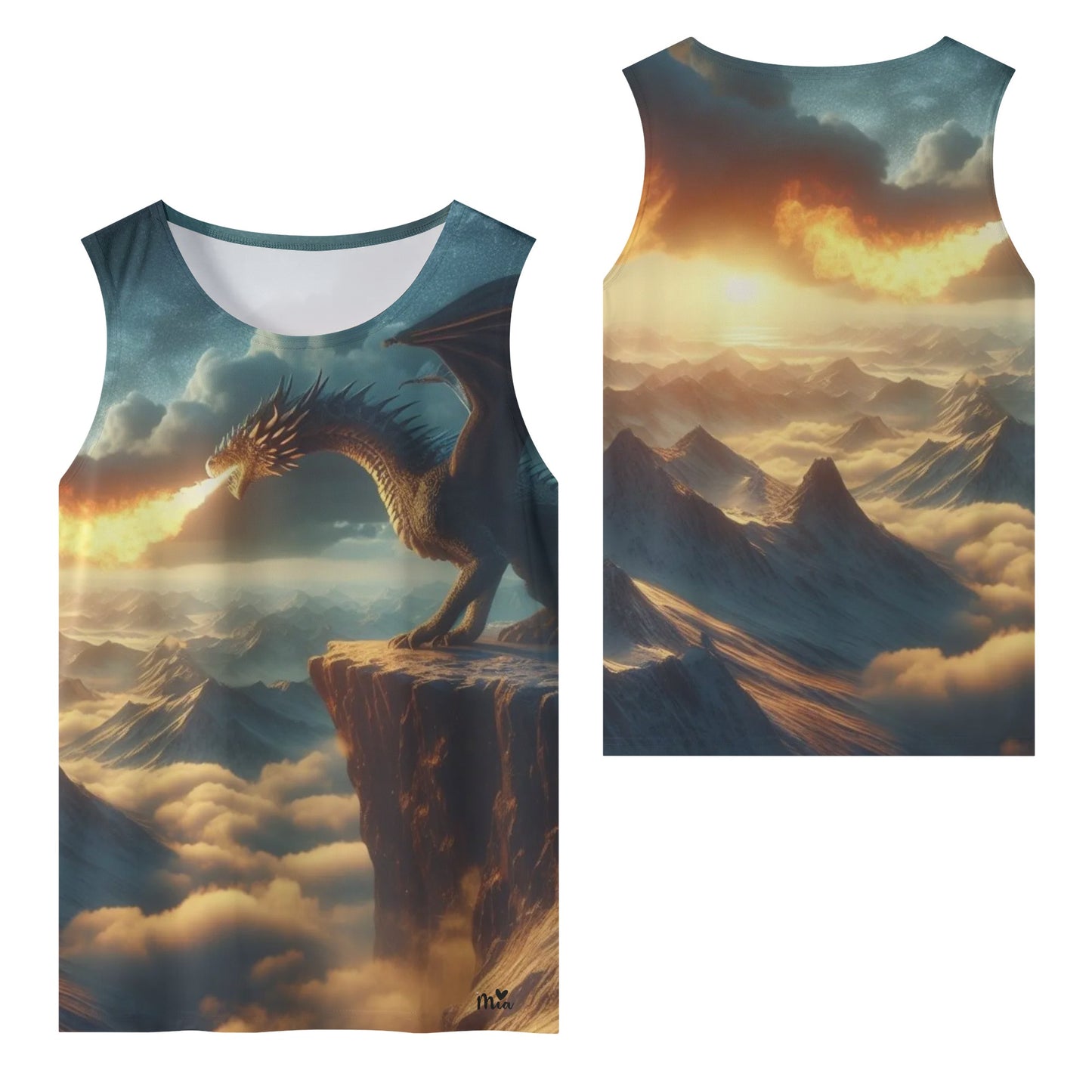 Mia Collection Mens Sleeveless Tank Top