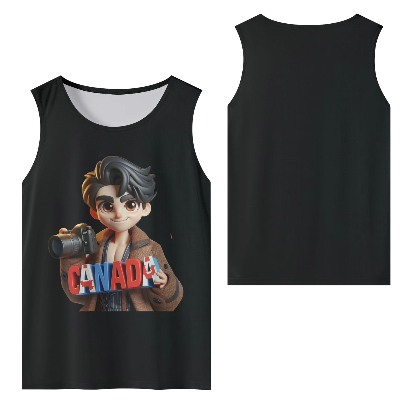 Mia Collection Mens Sleeveless Tank Top