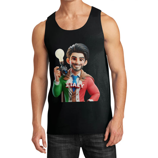 Mia Collection Mens Sleeveless Tank Top