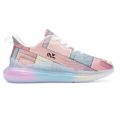 Mia Collection Womens Rainbow Atmospheric Cushion Running Shoes