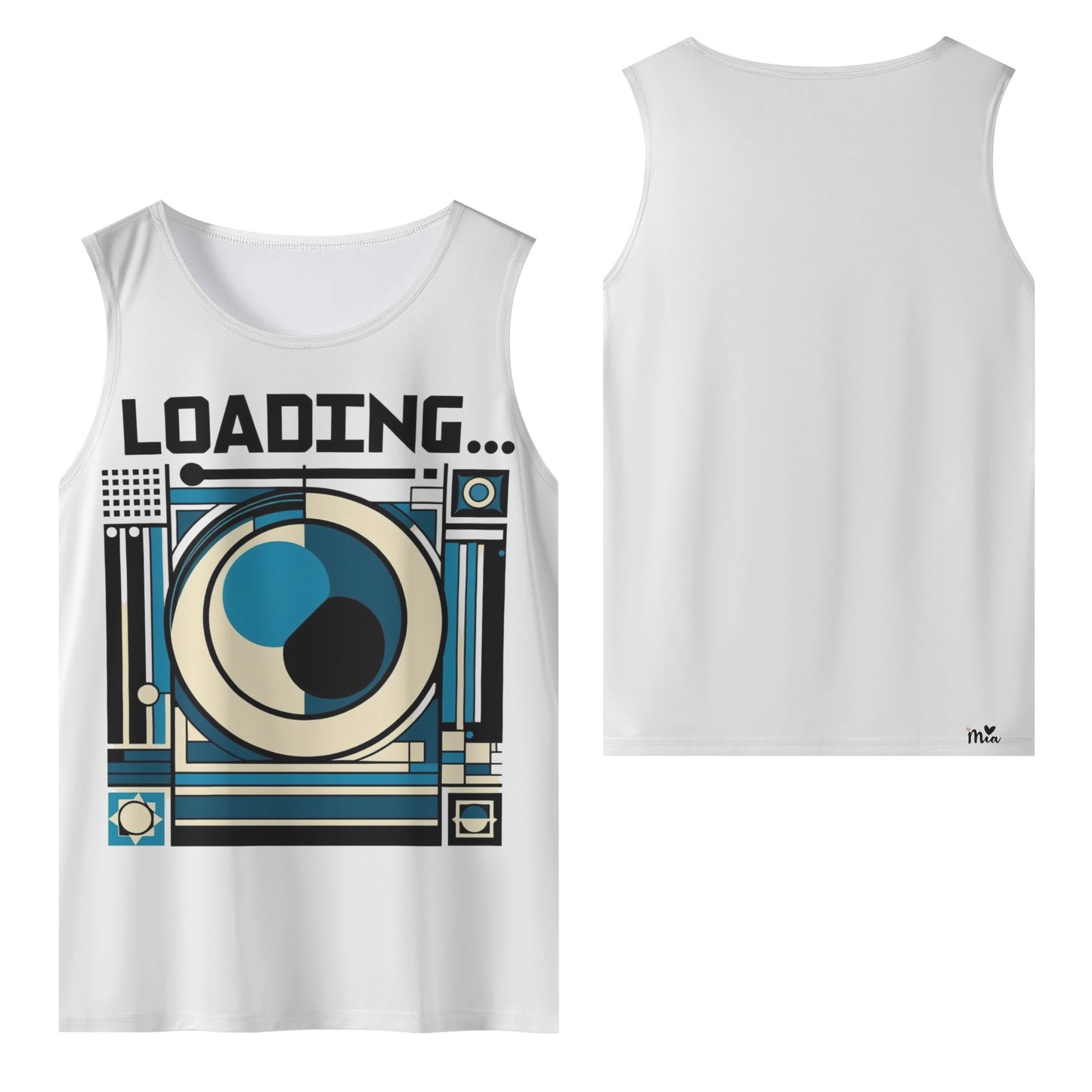 Mia Collection Mens Sleeveless Tank Top