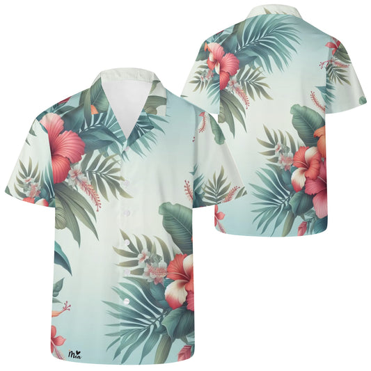Mia Collection Mens Casual Hawaiian Shirt