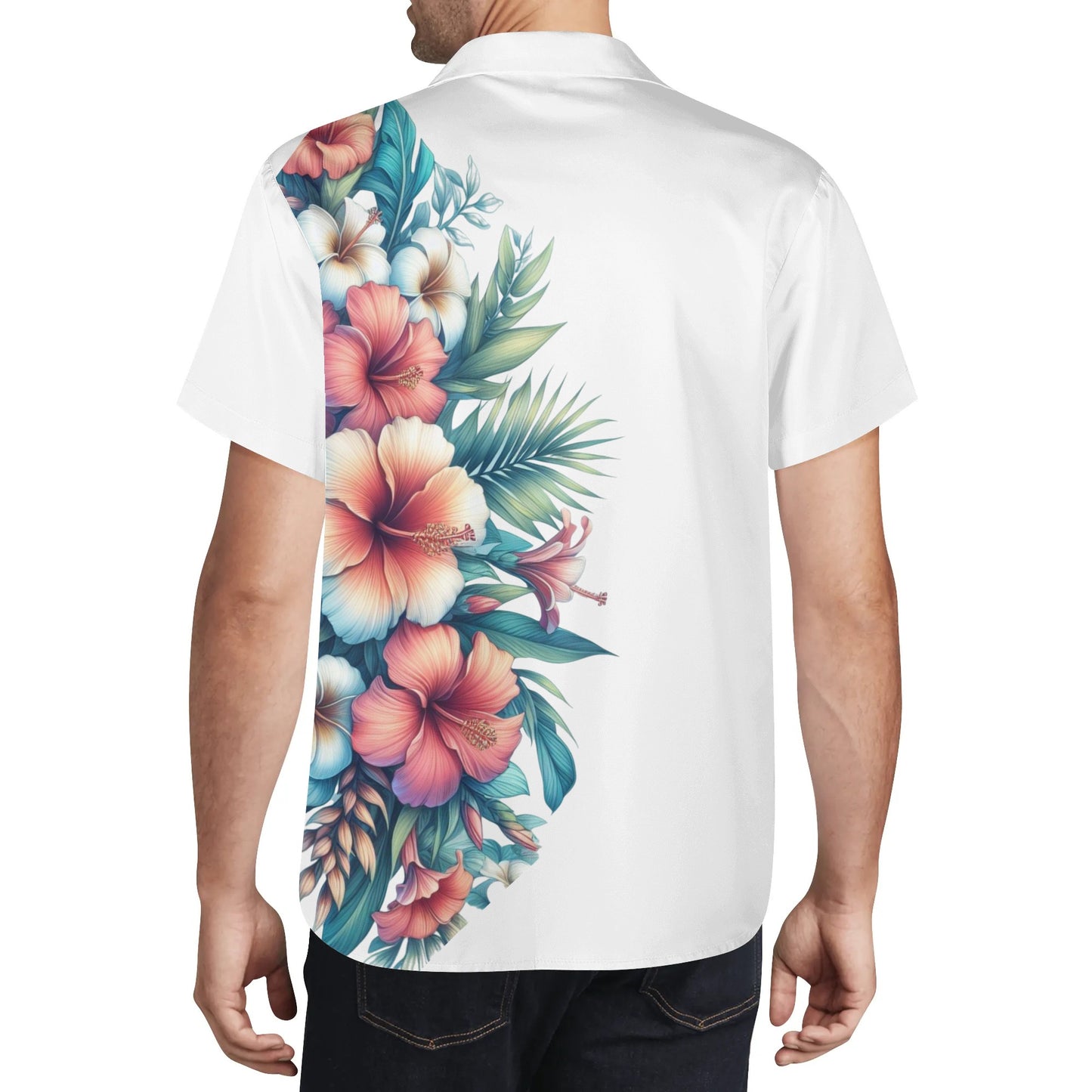 Mia Collection Mens Casual Hawaiian Shirt