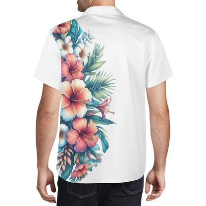 Mia Collection Mens Casual Hawaiian Shirt