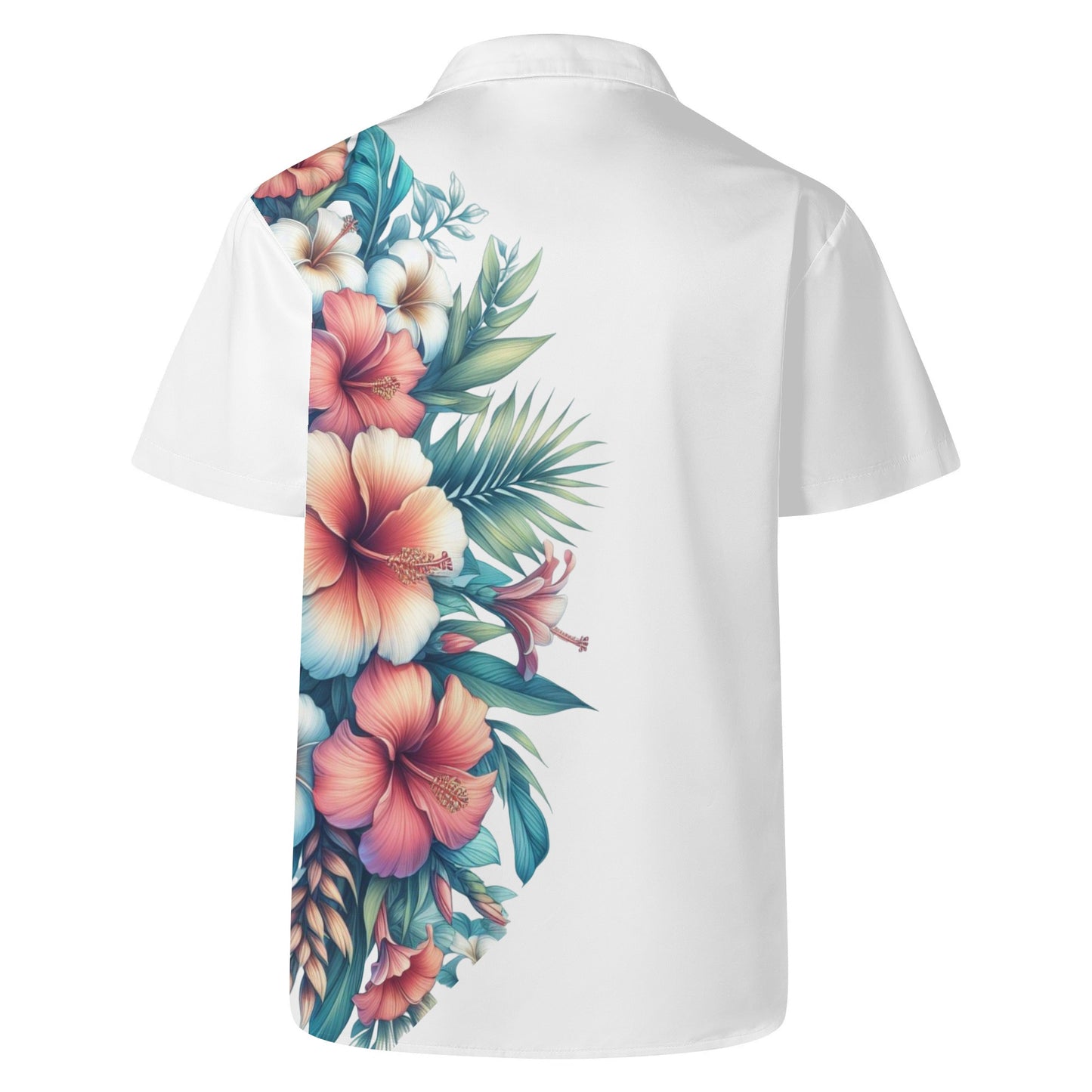Mia Collection Mens Casual Hawaiian Shirt