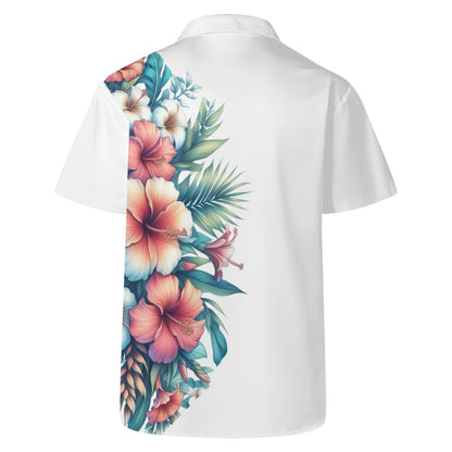 Mia Collection Mens Casual Hawaiian Shirt