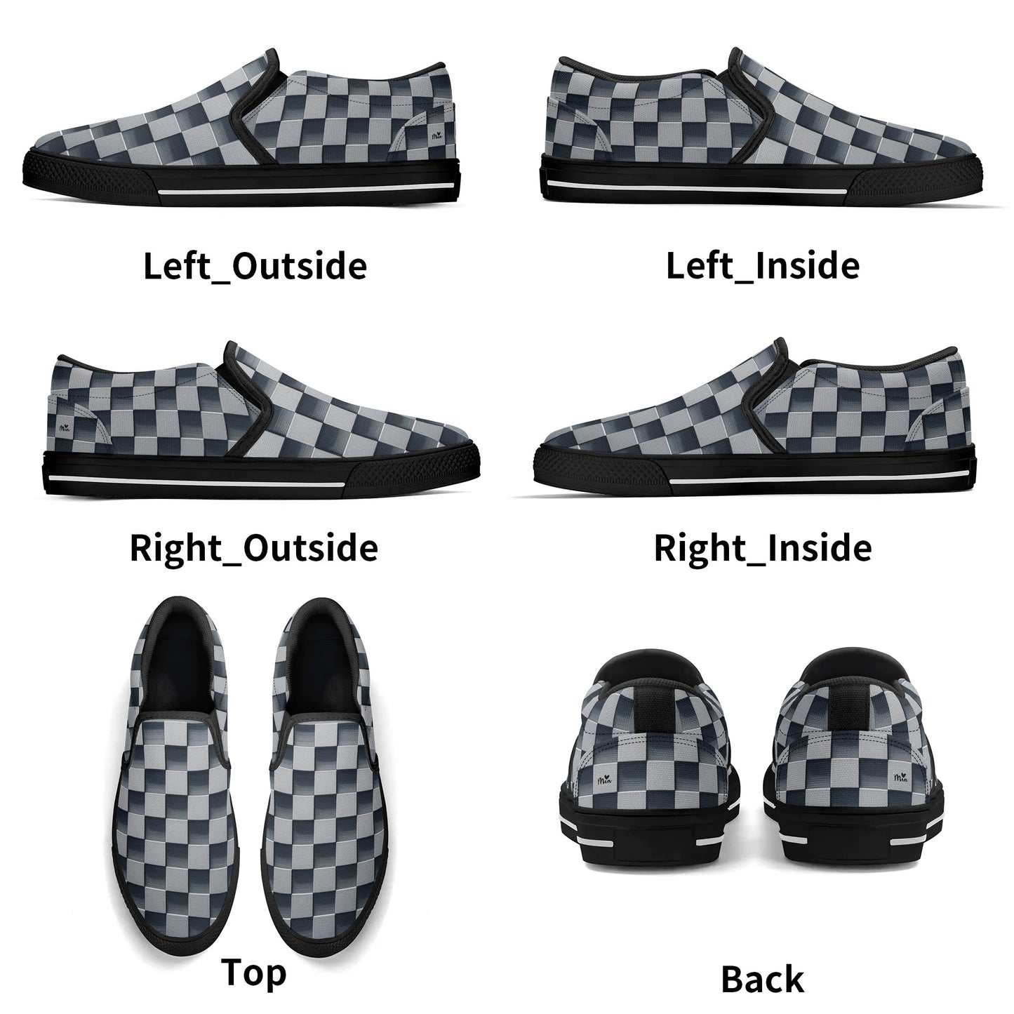 Mia Collection Mens Rubber Slip on Shoes