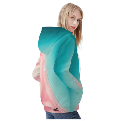 Mia Collection Womens Zip-Up Hoodie