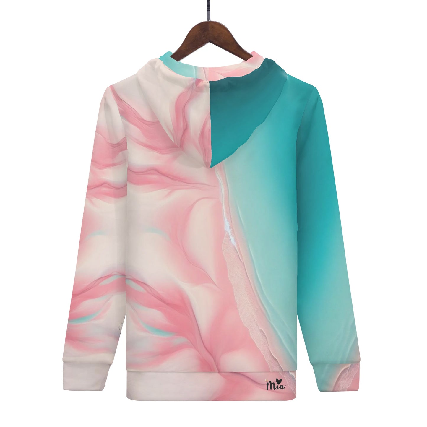 Mia Collection Womens Zip-Up Hoodie