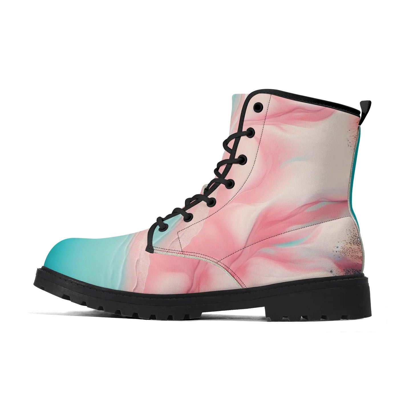 Womens Upgraded Black Outsole Leather Boots by Mia