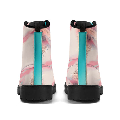Womens Upgraded Black Outsole Leather Boots by Mia