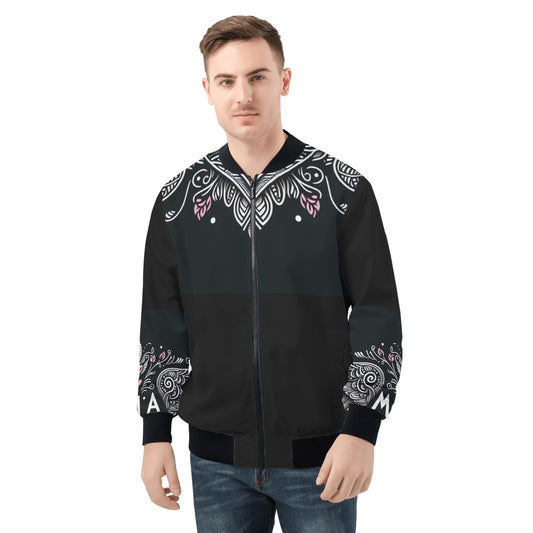 Mens Zip Bomber Jacket by Mia