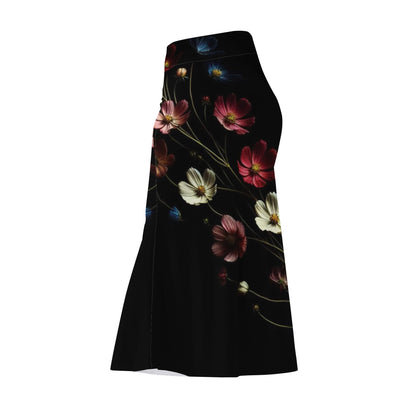 Womens Wrap Fishtail Long Skirt by Mia