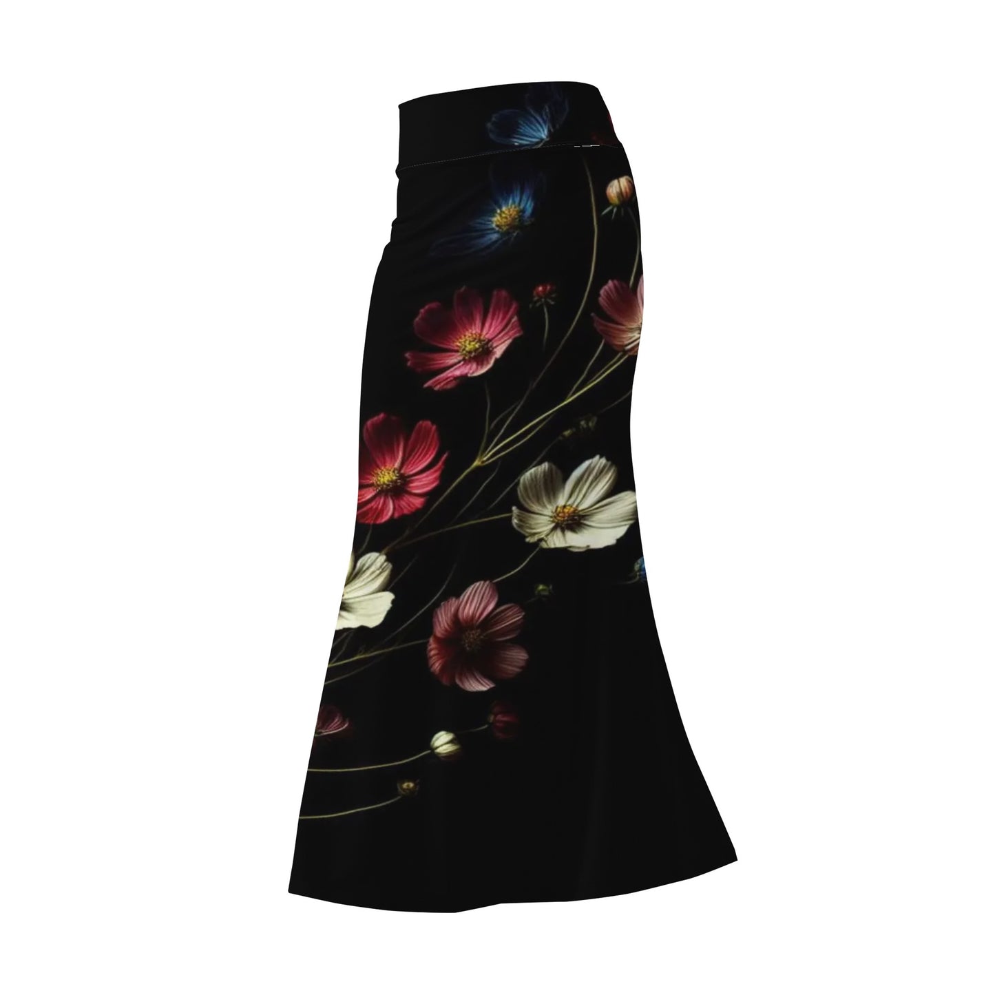 Womens Wrap Fishtail Long Skirt by Mia