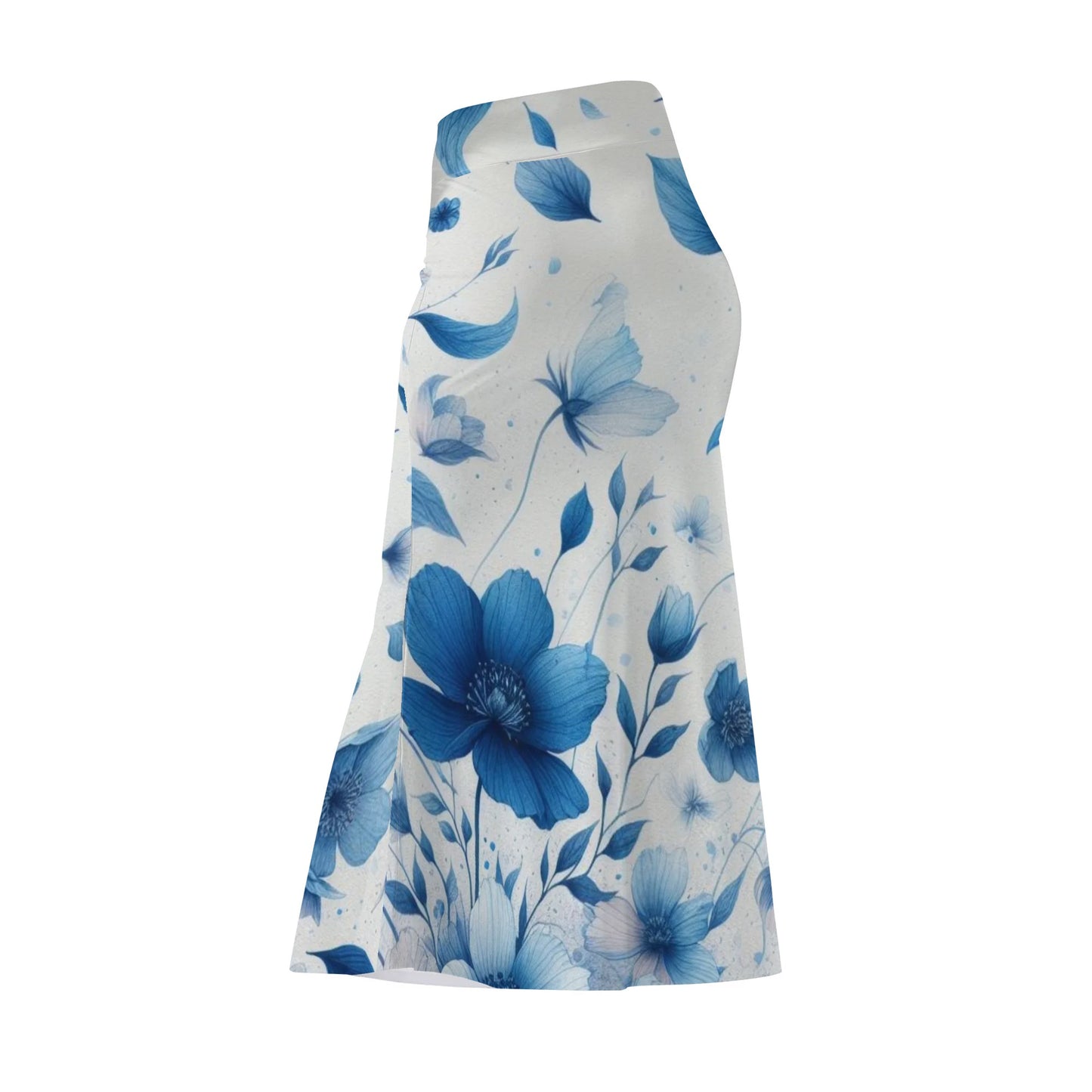 Womens Wrap Fishtail Long Skirt