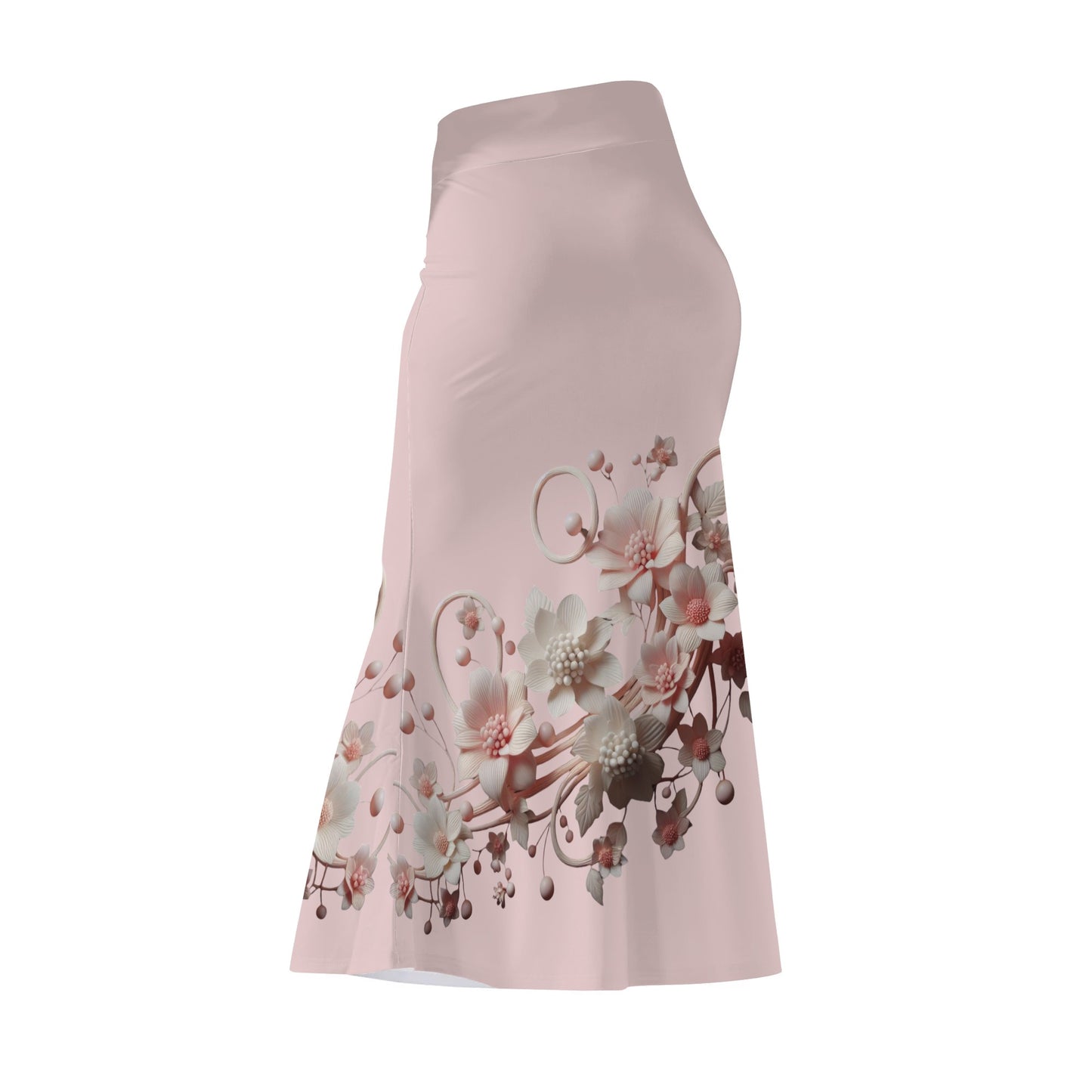 Womens Wrap Fishtail Long Skirt by Mia