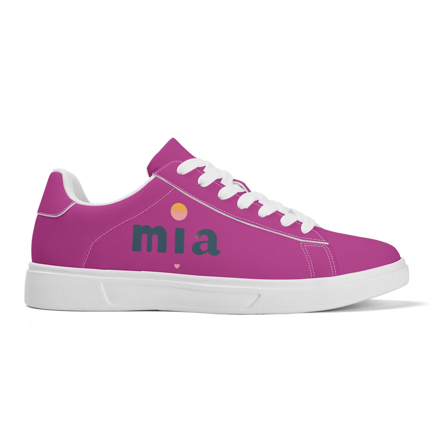Lightweight Leather Skateboard Shoes by Mia