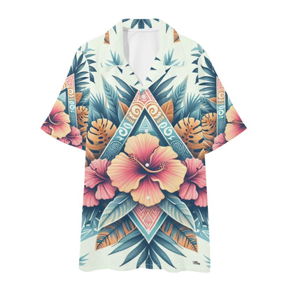 Mens Hawaiian Short Sleeve Shirt and Shorts Set by Mia