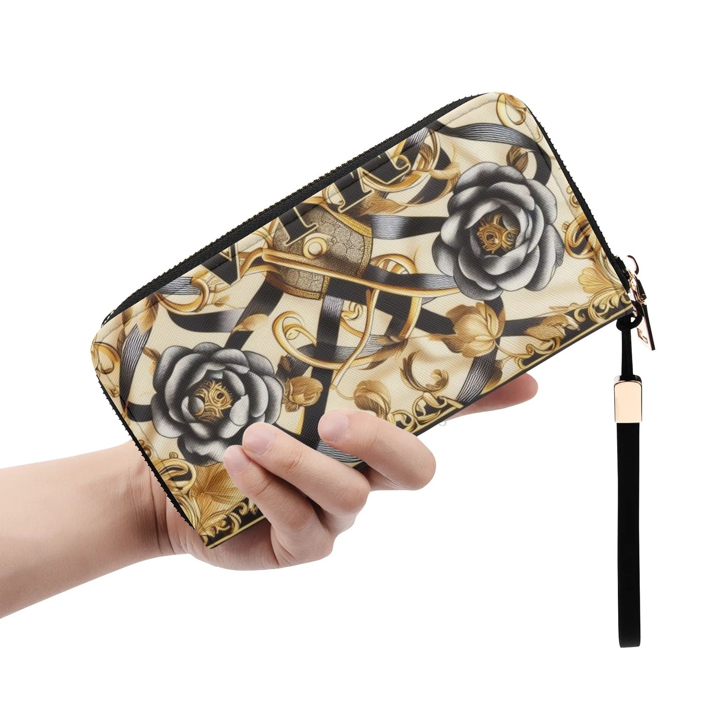 Leather Wristlet Wallet by Mia