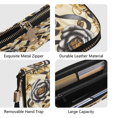 Leather Wristlet Wallet by Mia