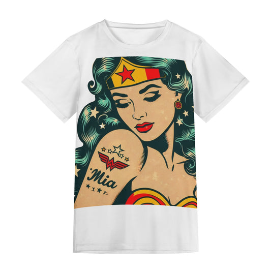 Modern Unisex Short Sleeve T-shirt | Mia Collection