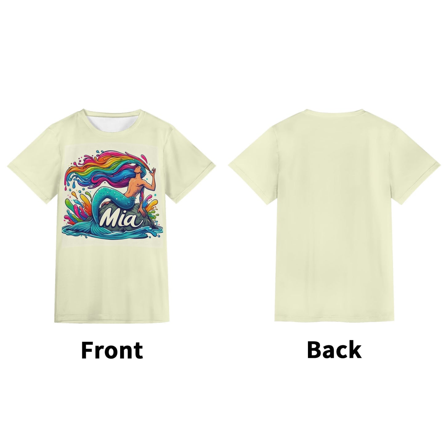 Modern Unisex Short Sleeve T-shirt | Mia Collection