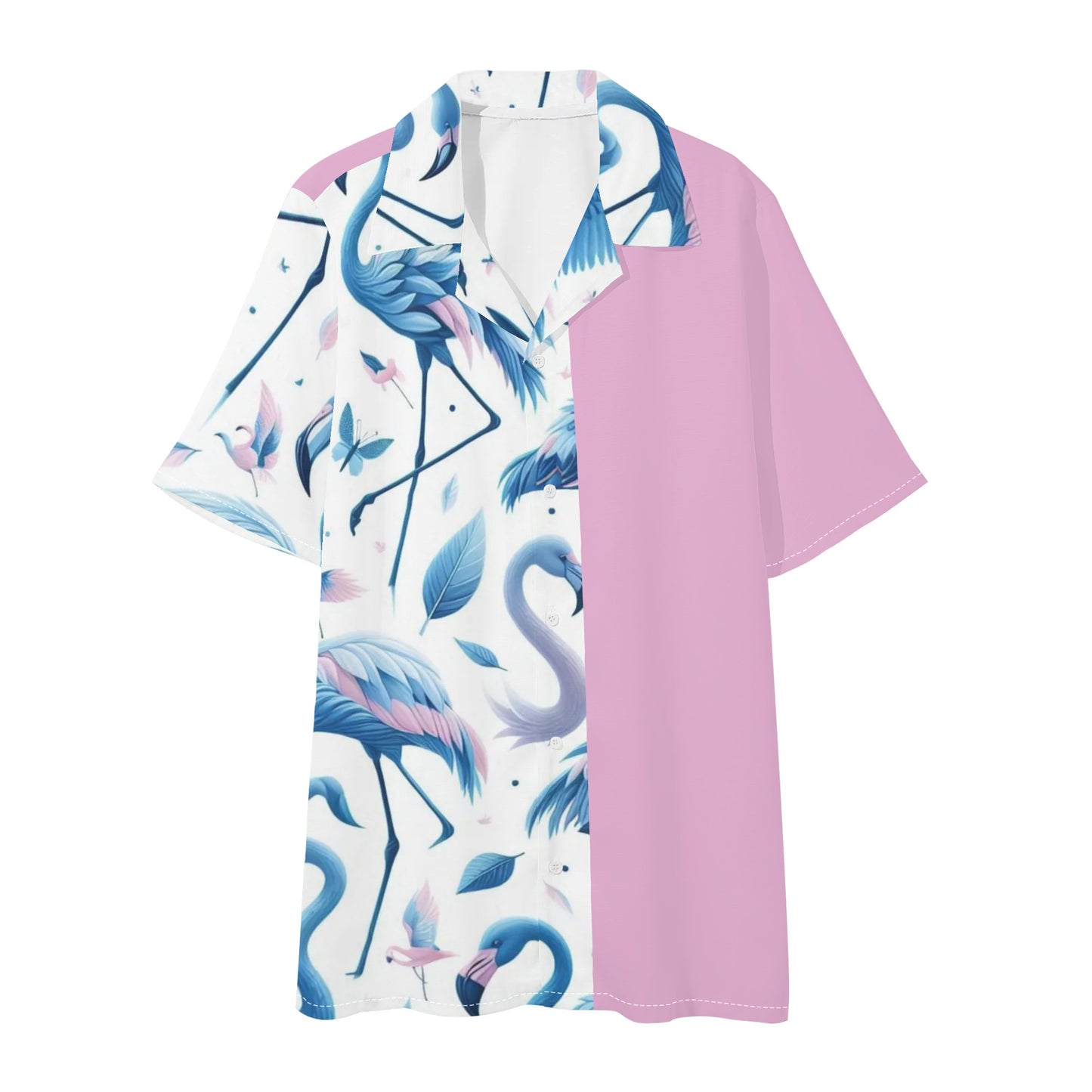 Mens Regular Fit Hawaiian Short Sleeve Shirt and Shorts Set