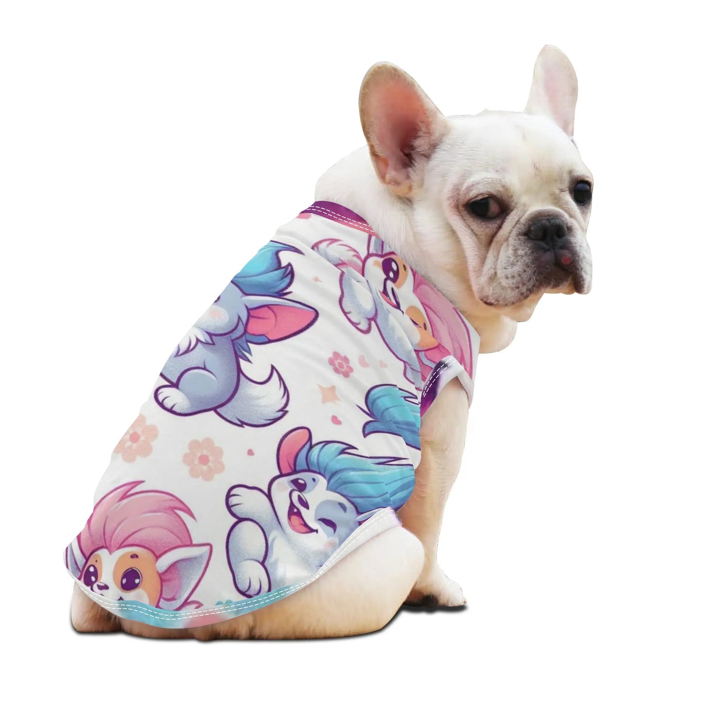 Animal Print Pet Shirt Clothing for Small Medium Dogs Cats