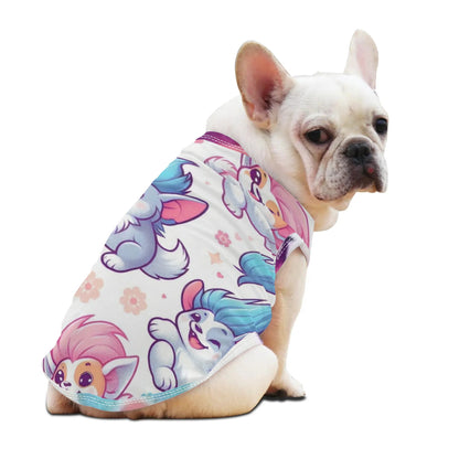 Animal Print Pet Shirt Clothing for Small Medium Dogs Cats